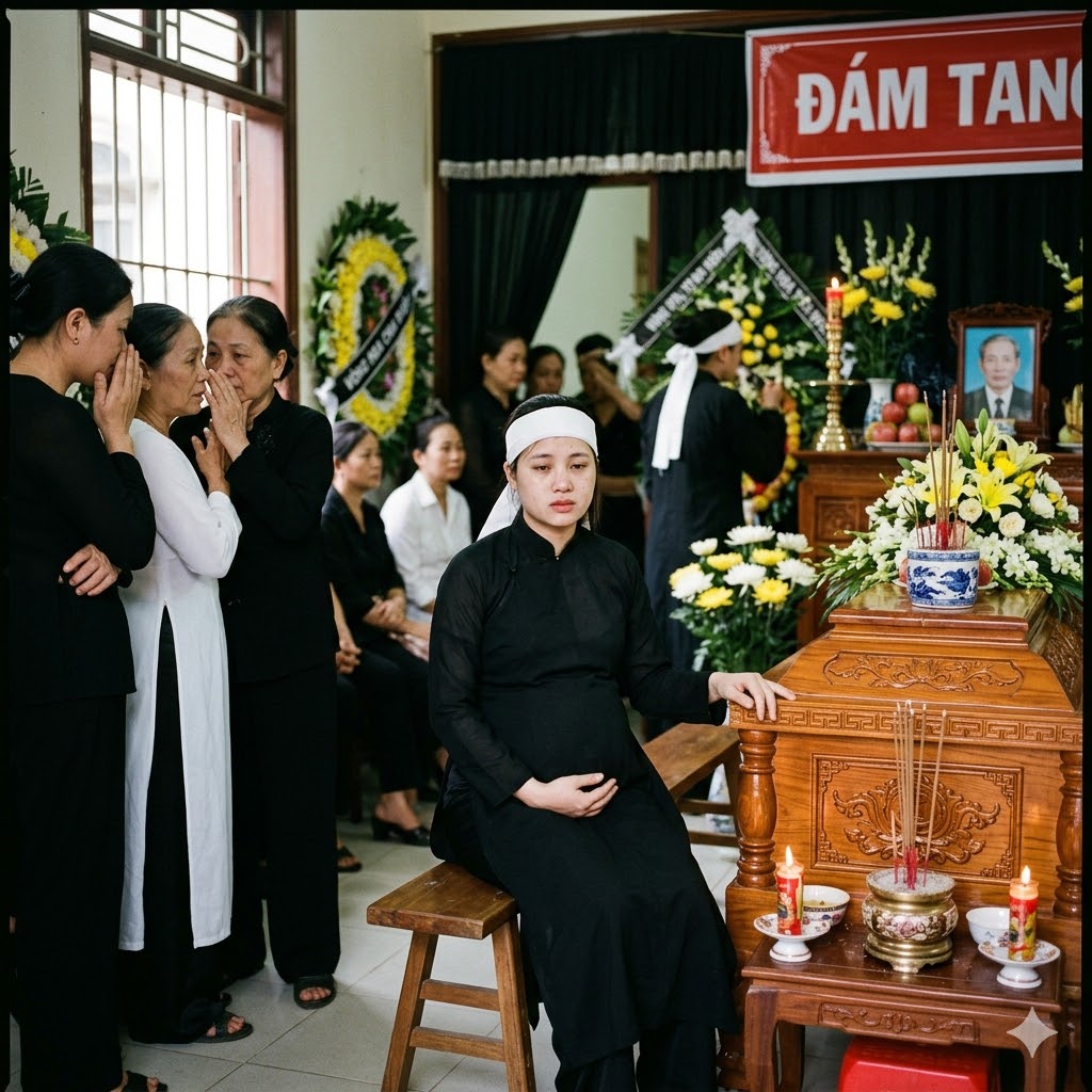 Chồng vừa mất, người vợ đang mang thai chỉ đứng lặng như tượng đá trước quan tài, không rơi nổi một giọt nước mắt. Ban ngày chị lầm lũi như cái bóng trong căn nhà trống, ban đêm lại l;én l;út rời khỏi nhà khiến cả xóm xì xào, d;ị ngh;ị ngày một đ;ộc đ;ịa. Người ta bảo chị ‘m///áu lạnh’, có kẻ bóng gió rằng chị đã phả//n bội khi m//ộ chồng còn chưa kịp xanh cỏ….Thế nhưng tất cả phải hối hận khi biết sự thật.