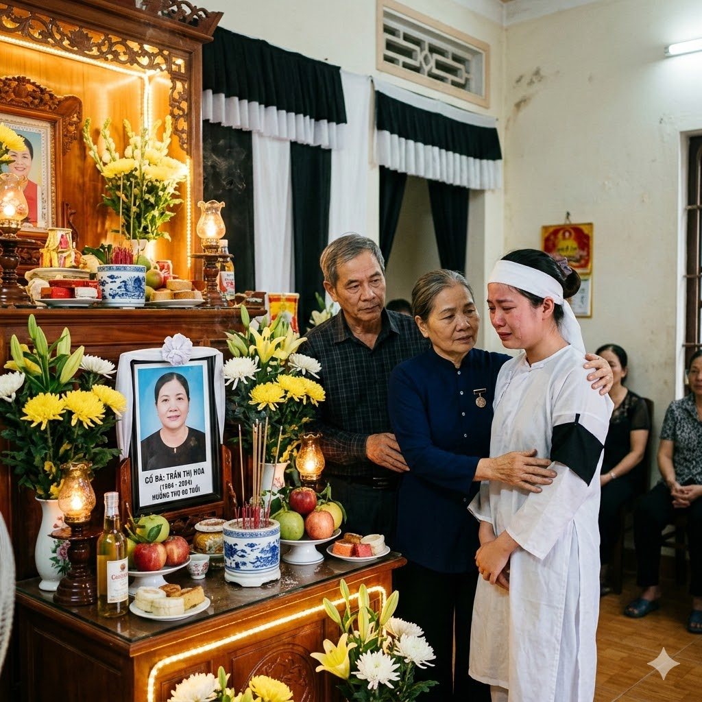 Mẹ ruột qu;a đ;ời nhưng nhà chồng không ai đến dự dù hai nhà cách nhau 3km, tôi trách m;ó;c suốt những ngày sau đó, cho đến đúng ngày thứ 49 thì bố mẹ chồng mới lò dò sang
