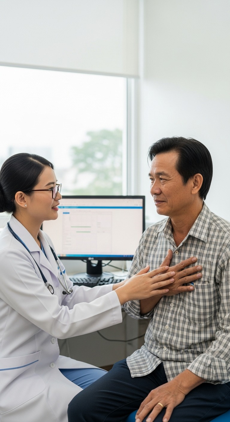 Tôi là bác sĩ 44 tuổi khám cho người đàn ông 52 tuổi, chỉ một câu nói của bệnh nhân khiến chúng tôi nên duyên theo cách không ai ngờ tới…