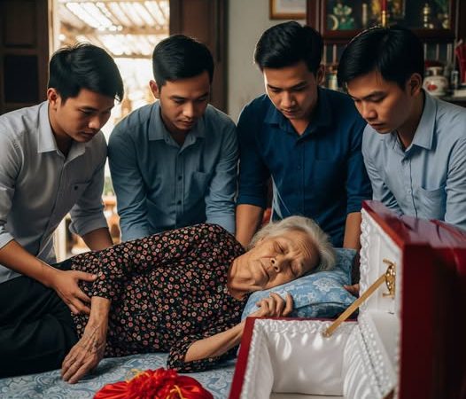 Bà cụ bán xôi đầu chợ độ-t ngộ-t qua đờ-i, hàng xóm hùn nhau tiền mua qua-n t-ài, nào ngờ khi mở túi vải vá dưới gối, cả xã choá-ng váng gọi công an đến gấp