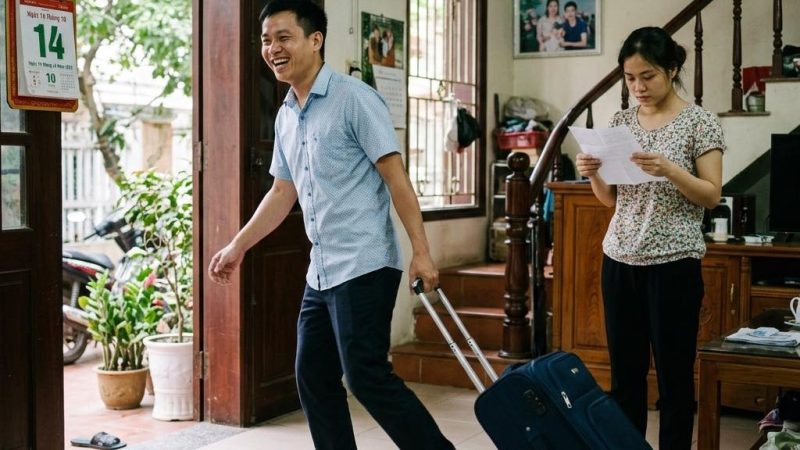 Chồng để lại lá đơn ly hôn cho vợ rồi hí hửng kéo vali mang theo 4 tỷ tiền mặt sang nhà bồ ở