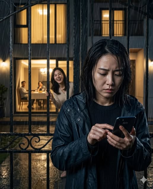 Em chồng nhốt tôi ngoài cửa cho dầm mưa suốt một đêm, cả nhà không ai quan tâm. Tôi lạnh đến run rẩy, chỉ nhắn cho một người một tin nhắn. Ngày hôm sau