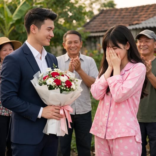 Năm tôi 8 tuổi tôi tuyên bố sẽ cưới anh Hùng hàng xóm làm chồng…14 năm sau lúc tôi ra trường đã có công việc ổn định, anh Hùng lúc đó làm giám đốc bất ngờ cầm hoa sang tỏ tình “Thế e có muốn làm vợ anh nữa không”….