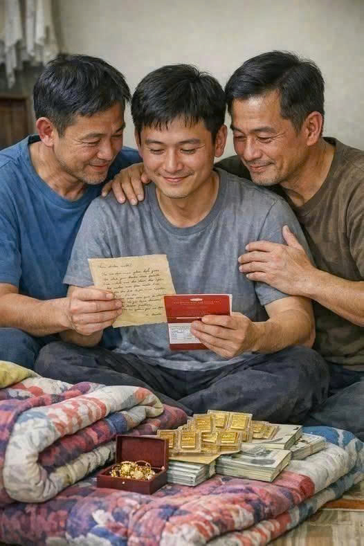 Ngày mẹ quađời, 3 anh em dọn dẹp mới thấy 3 chiếc chăn bông cũ được cất trên nóc tủ và bí mật trong từng lớp chăn