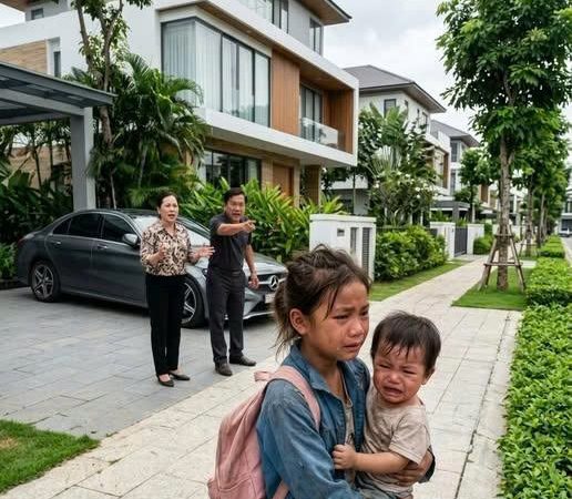 Chị 9 tuổi bế em 3 tuổi tìm về ông bà nội sau biến cố gia đình nhưng bị đ-uổi thẳng ra đường