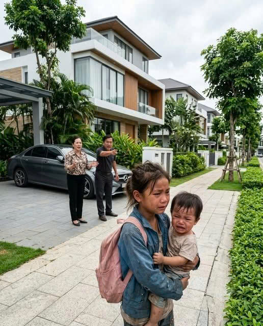 Chị 9 tuổi bế em 3 tuổi tìm về ông bà nội sau biến cố gia đình nhưng bị đ-uổi thẳng ra đường