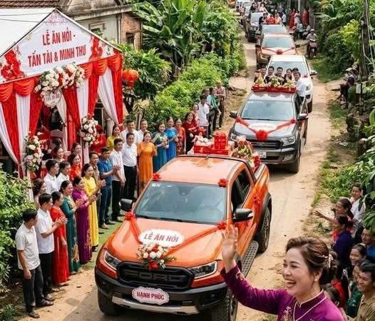Mẹ chú rể khi//nh nhà gái cấp 4, ngày cưới “ngã q.uỵ” trước hồi môn 20 bán tải!