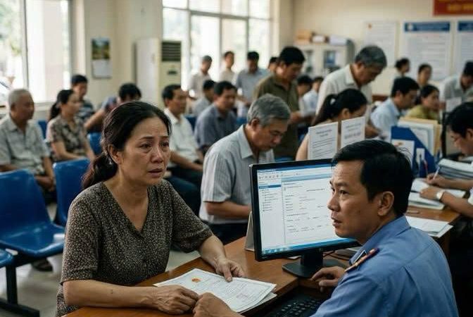 Chồng m/ất 12 ngày, tôi đi khai t;ử thì cán bộ hỏi: hôm qua anh ấy còn đi công chứng bán đất 14 tỷ