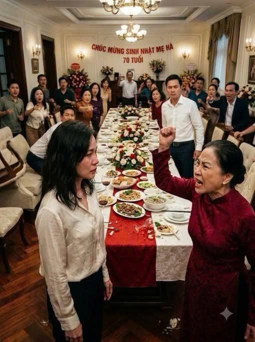 Mẹ Chồng T/át Tôi 8 Cái Ngay Trong Tiệc Mừng Thọ – Tôi T;át Lại 3 Cái Rồi Lặng Lẽ Kéo Vali Rời Đi