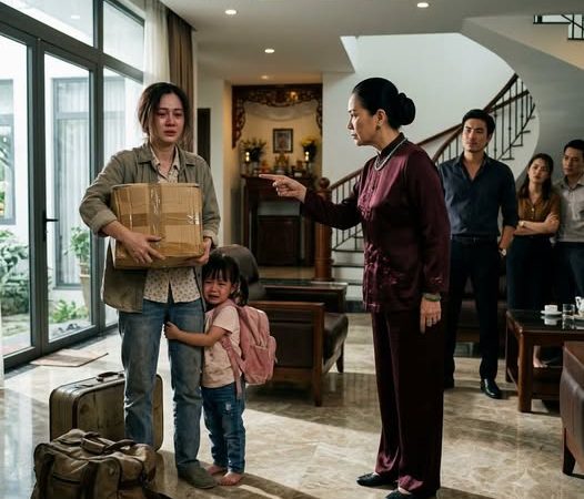 Ngày bị đuổ/i khỏi nhà chồng, tài sản duy nhất mẹ chồng ném cho tôi là một thùng cháo gói ăn dở, dán băng keo nham nhở. Chồng cũ cười kh.ẩy, cả nhà họ hả hê nhìn tôi ra đi với món quà bố thí rẻ tiền.