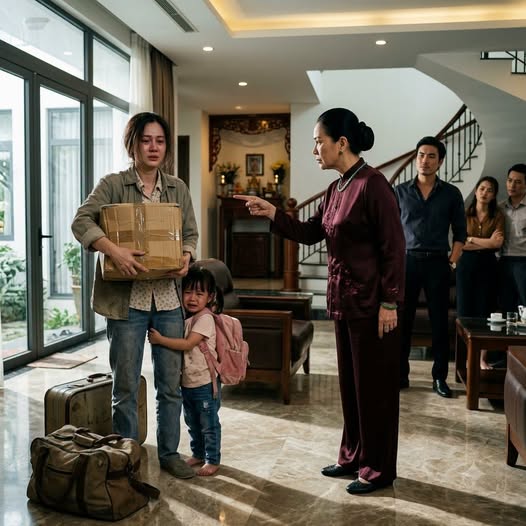 Ngày bị đuổ/i khỏi nhà chồng, tài sản duy nhất mẹ chồng ném cho tôi là một thùng cháo gói ăn dở, dán băng keo nham nhở. Chồng cũ cười kh.ẩy, cả nhà họ hả hê nhìn tôi ra đi với món quà bố thí rẻ tiền.