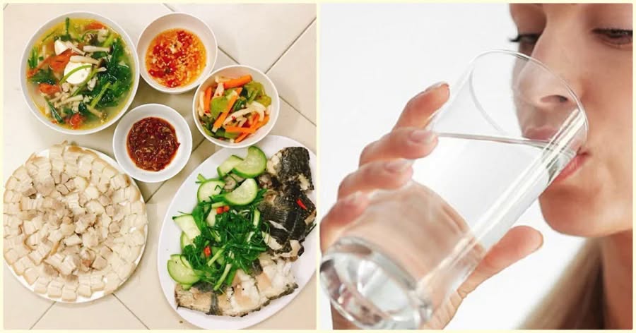 Có nên uống nước trong khi ăn cơm? 4 điều cần biết