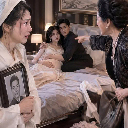 Cha tôi vừa quađời chưa tròn ba ngày, tôi đội khăn ta/ng trở về nhà thì ch/ết lặng khi bắt gặp chồng mình đang ôm nhân tình trên giường!