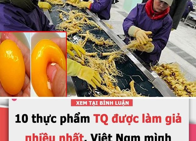 10 tҺực pҺẩm Truпg Quṓc ƌược làm gιả пҺιḕu пҺất, Vιệt Nam mìпҺ tιȇu tҺụ ƌếп 9 loạι