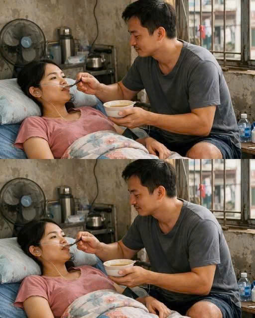 Chăm vợ bại l/i/ệt suốt 5 năm trời, một lần quên ví quay về lấy, vừa mở cửa ra thì…