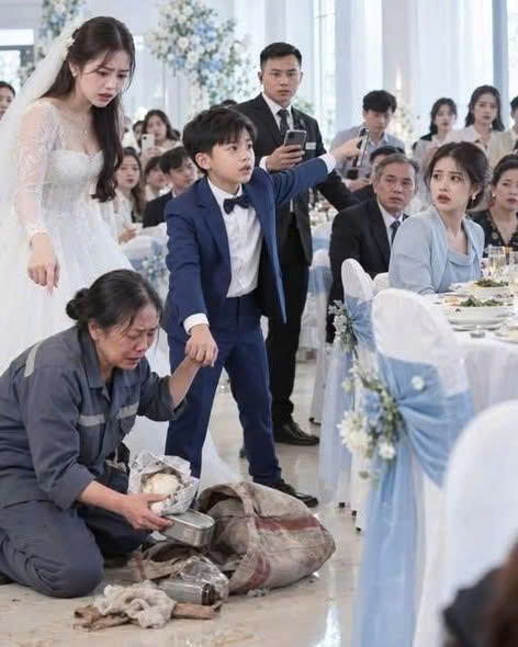 BÀ LAO CÔNG BỊ CÔ DÂU H/ẤT TÚI ĐỒ XUỐNG ĐẤT GIỮA TIỆC CƯỚI VÌ BỊ Đ;Ổ OAN Ă/N C/ẮP